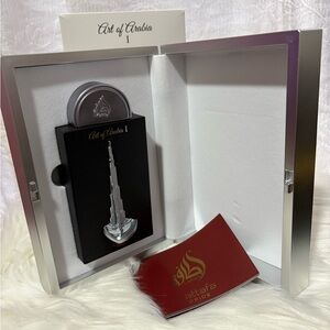 Lattafa Perfume Box with Arabic Script